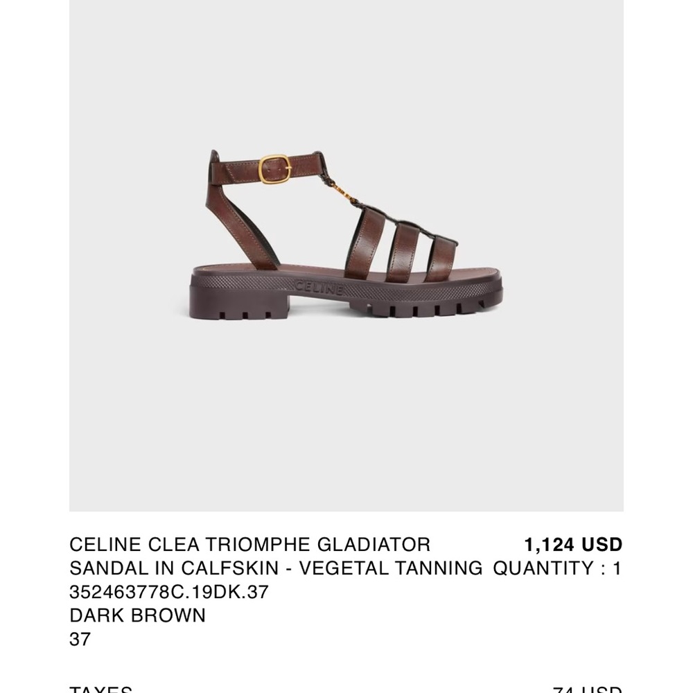 Sandals Celine - image 9